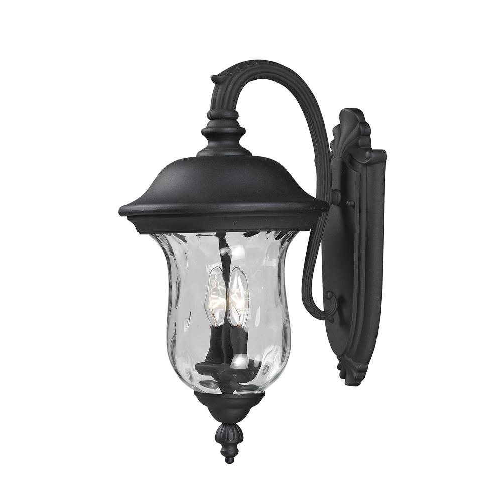 Z-Lite 534M-BK Armstrong Outdoor Wall Light in Black